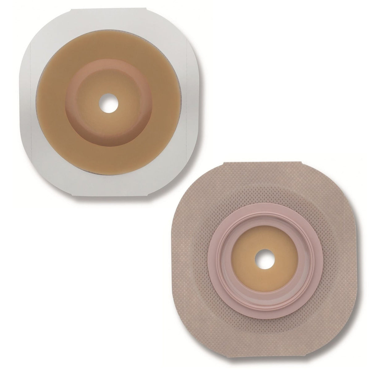 Hollister FlexTend Two-Piece Skin Barrier, Floating Flange, Cut-to-Fit, 70 mm Flange, with Tape