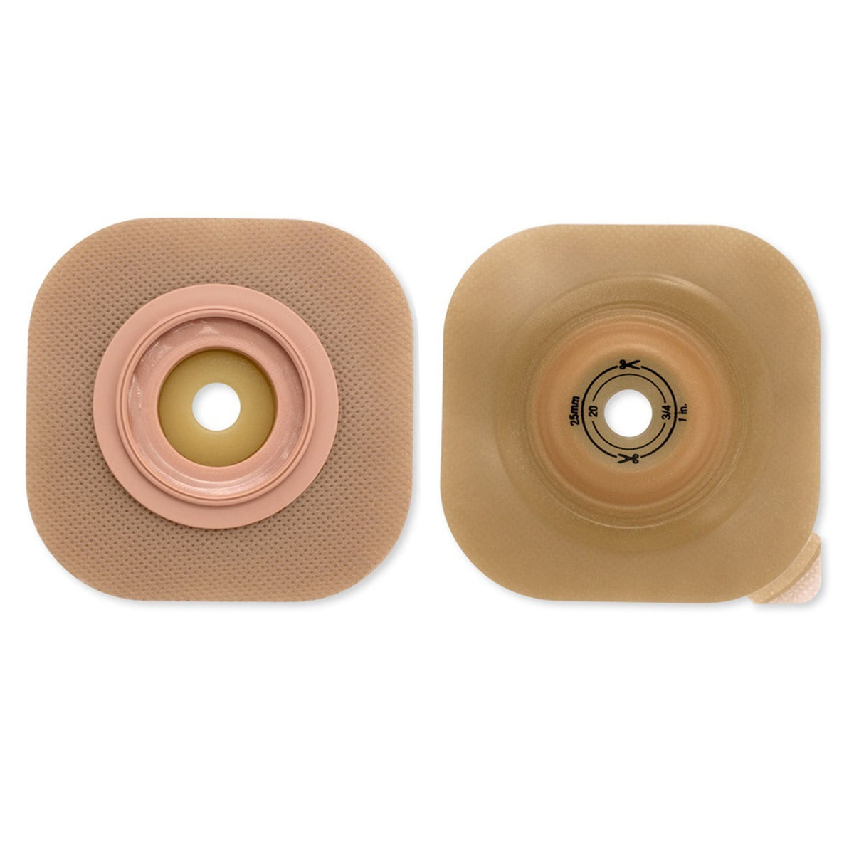 Hollister CeraPlus New Image Two-Piece Skin Barrier, Convex, Cut-to-Fit, 70 mm Flange