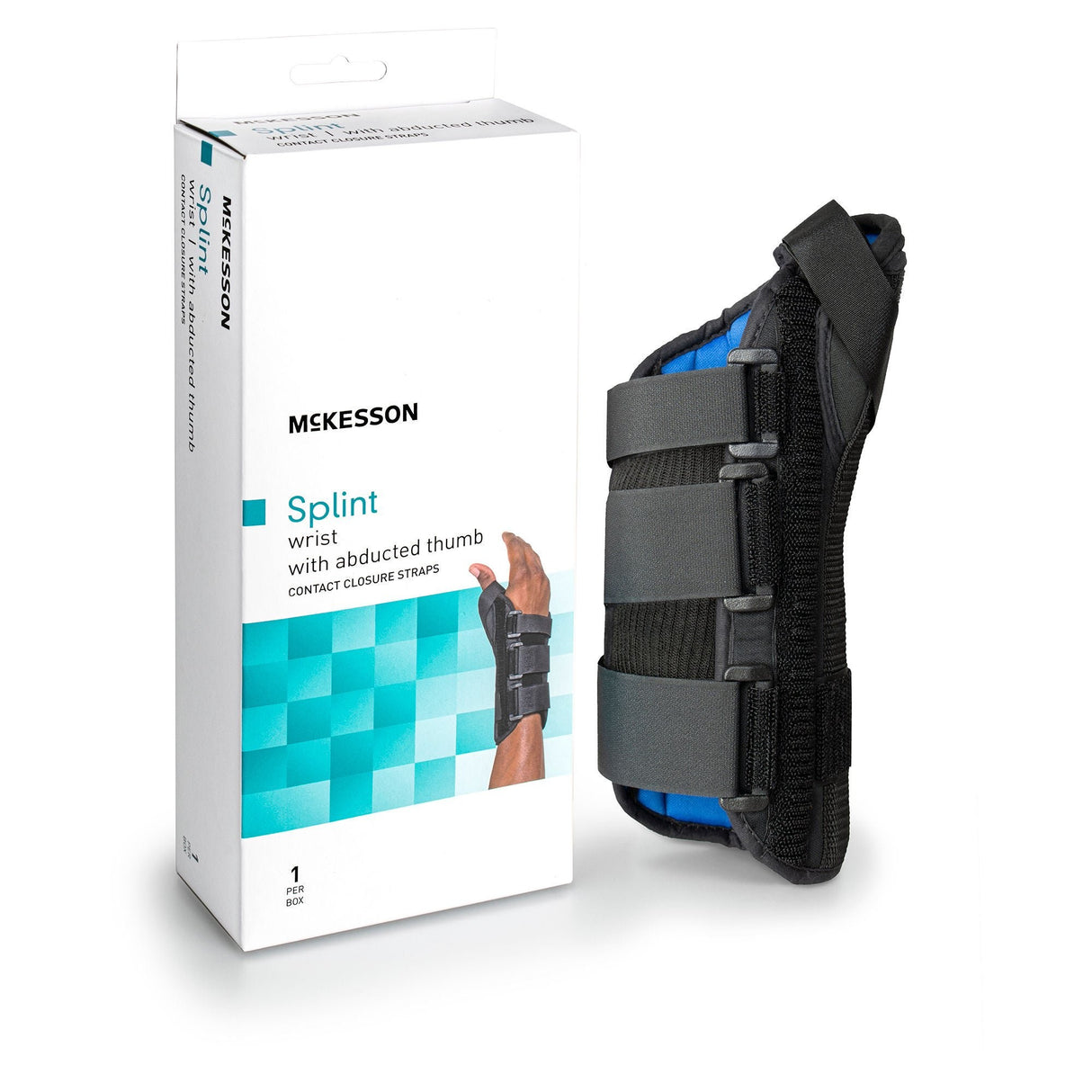 McKesson Wrist Brace with Abducted Thumb, Left Hand