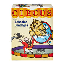 Dukal Stat Strip Circus Kid Design Adhesive Bandages, Sterile, ¾ x 3" - 15600 - LL Medico