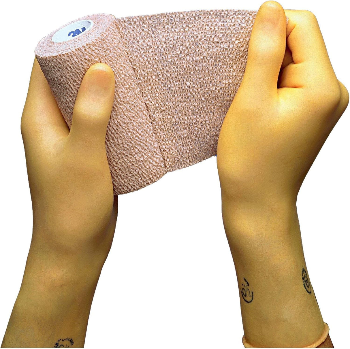 3M Coban Self-Adherent Wrap, 4" x 5 Yard, Tan