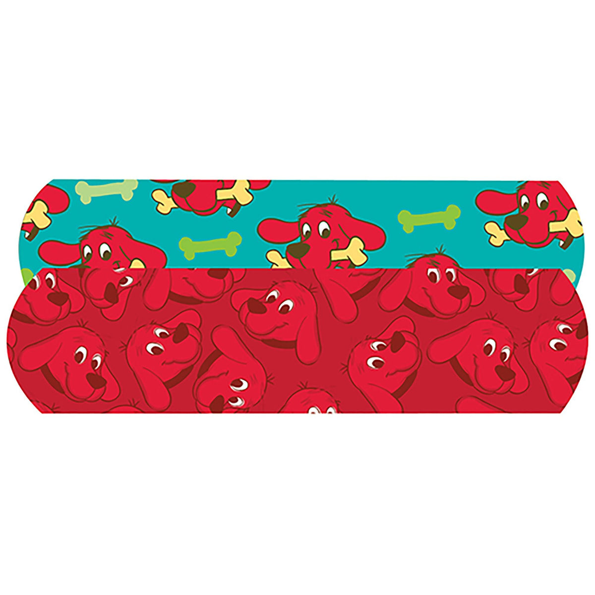 Stat Strip Clifford the Big Red Dog Adhesive Strips, Kid Design, Plastic, Sterile, 0.75" x 3" - 15960-Case - LL Medico