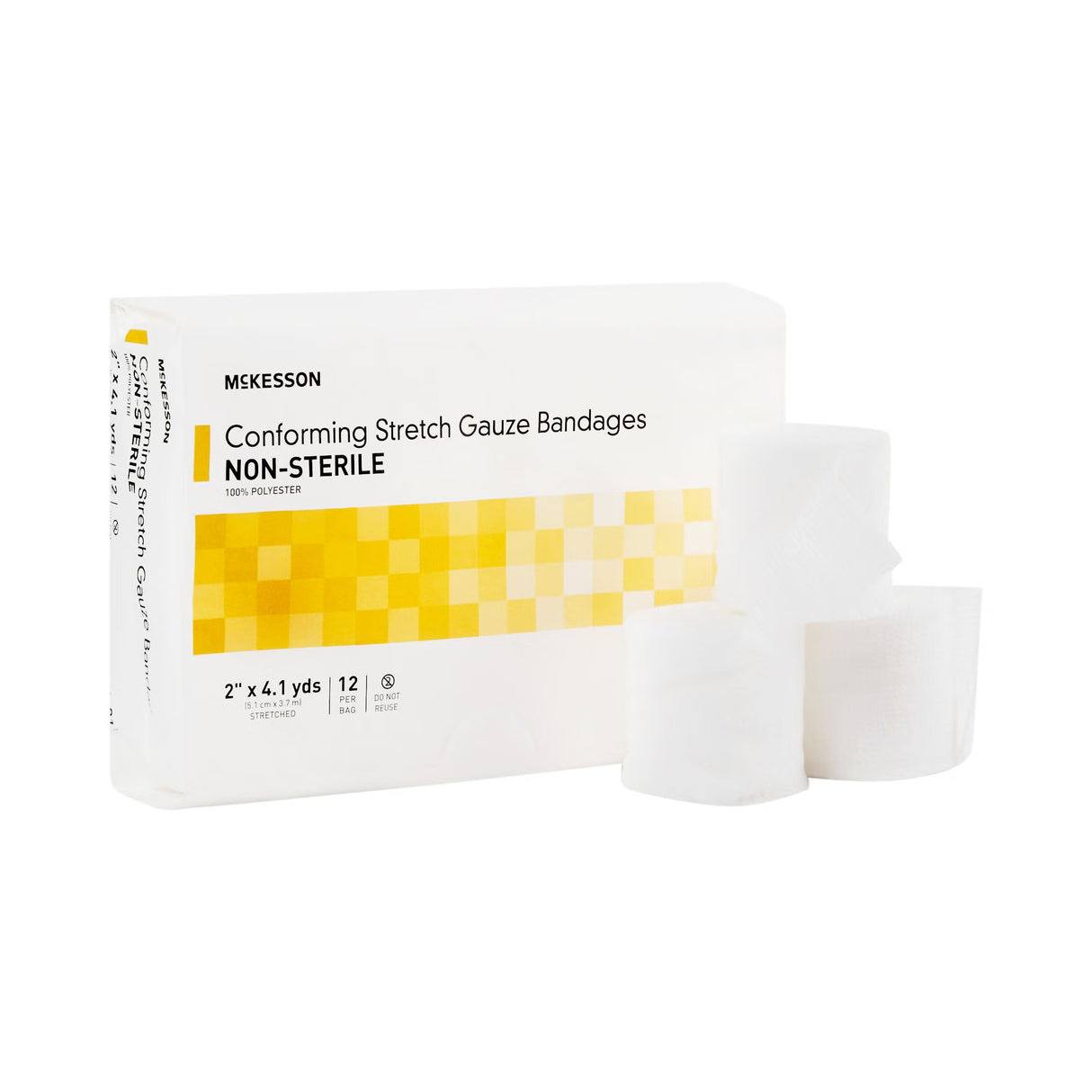 McKesson Conforming Bandage, 2 Inch x 4-1/10 Yard