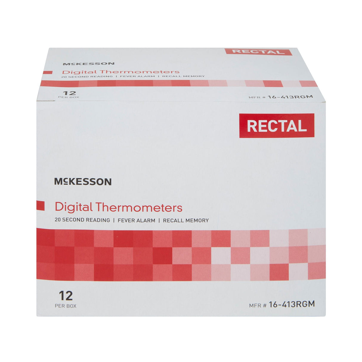 McKesson Digital Stick Thermometer, Rectal Probe