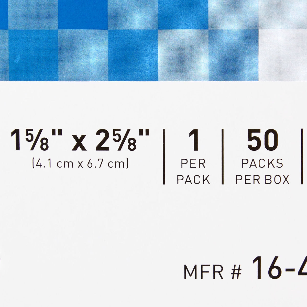 McKesson Eye Pad, Oval, White, Cotton Filler with Nonwoven Outer Layer, Sterile - LL Medico
