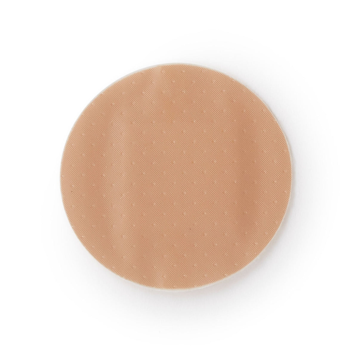 McKesson Adhesive Spot Bandage, Round, Plastic, Tan, Sterile, 1" Diameter - 16-4822 - LL Medico