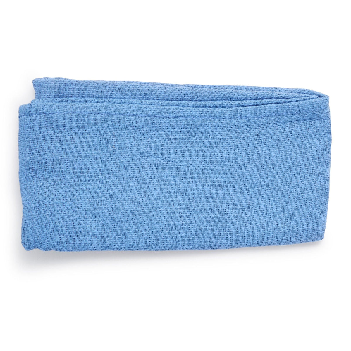 McKesson O.R. Towel, Blue, Plain Weave, Non-Radiopaque, Cotton, NonSterile, 17 x 27" - 16-6000-B - LL Medico