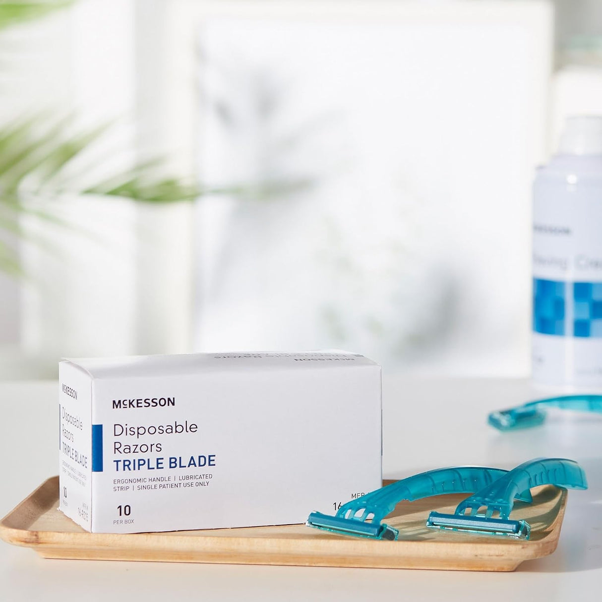 McKesson Disposable Razors Triple Blade
