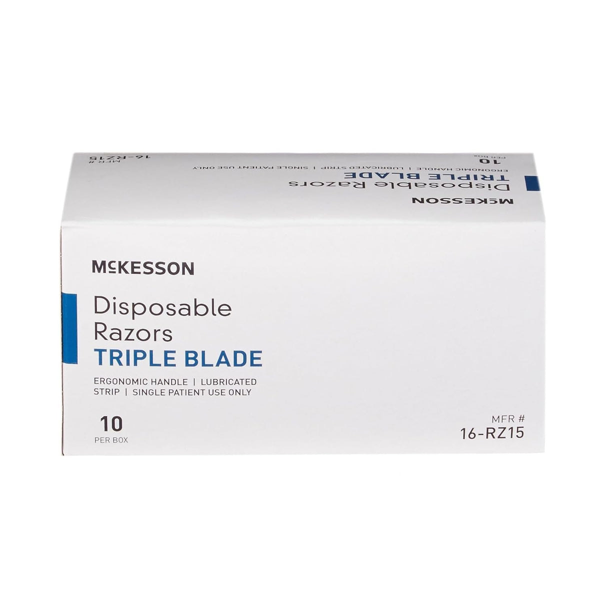 McKesson Disposable Razors Triple Blade