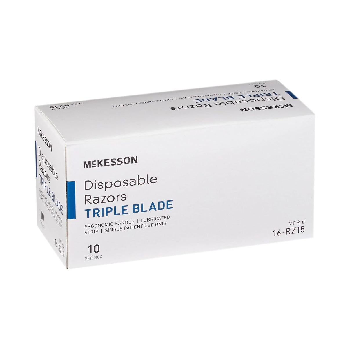 McKesson Disposable Razors Triple Blade