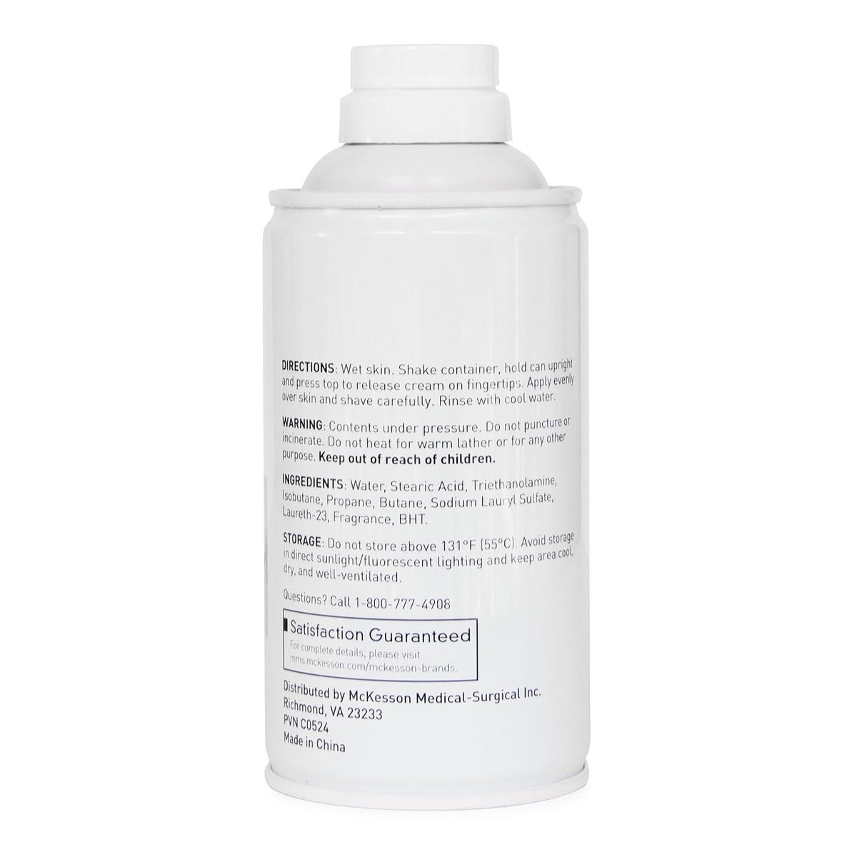 McKesson Shaving Cream Aerosol, 11 oz
