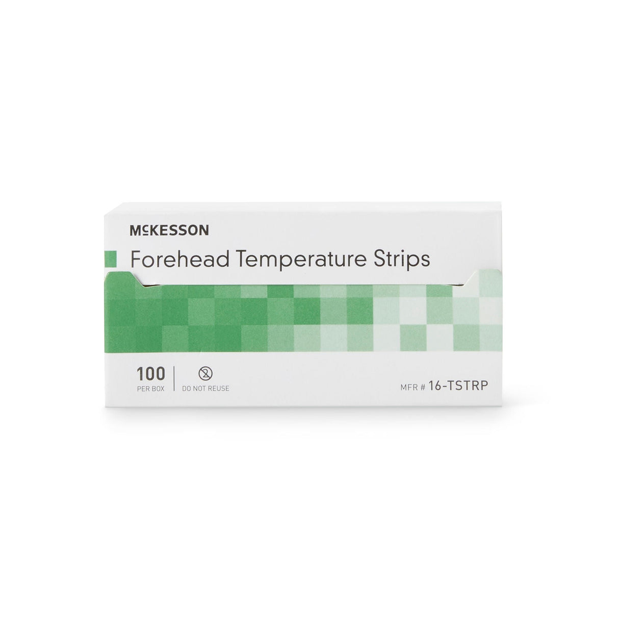 McKesson Forehead Thermometer Strip, 94 to 104 F, 100 Count
