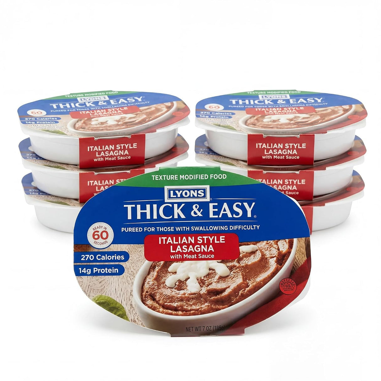Thick-It Thick & Easy Pureed Italian Style Lasagna with Meat, 7 oz