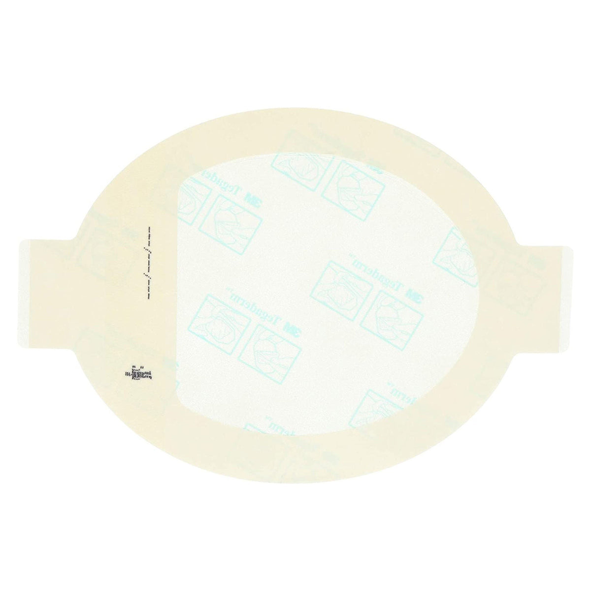 3M Tegaderm, Transparent Film Dressing, Frame Style Oval, Adhesive / Film, Sterile, 4 x 4.5" - 1630 - LL Medico