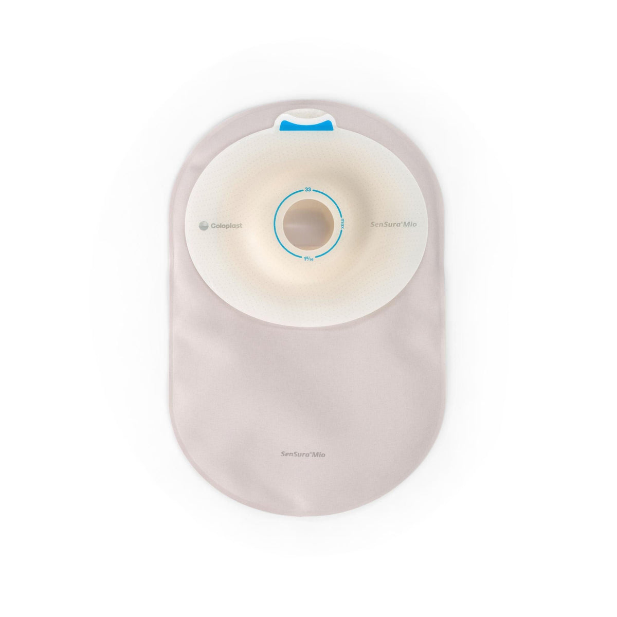 Coloplast SenSura Mio Convex Deep One-Piece Pouch, Deep Convex, Pre-Cut, Opaque, 8-1/4-Inch, with Filter