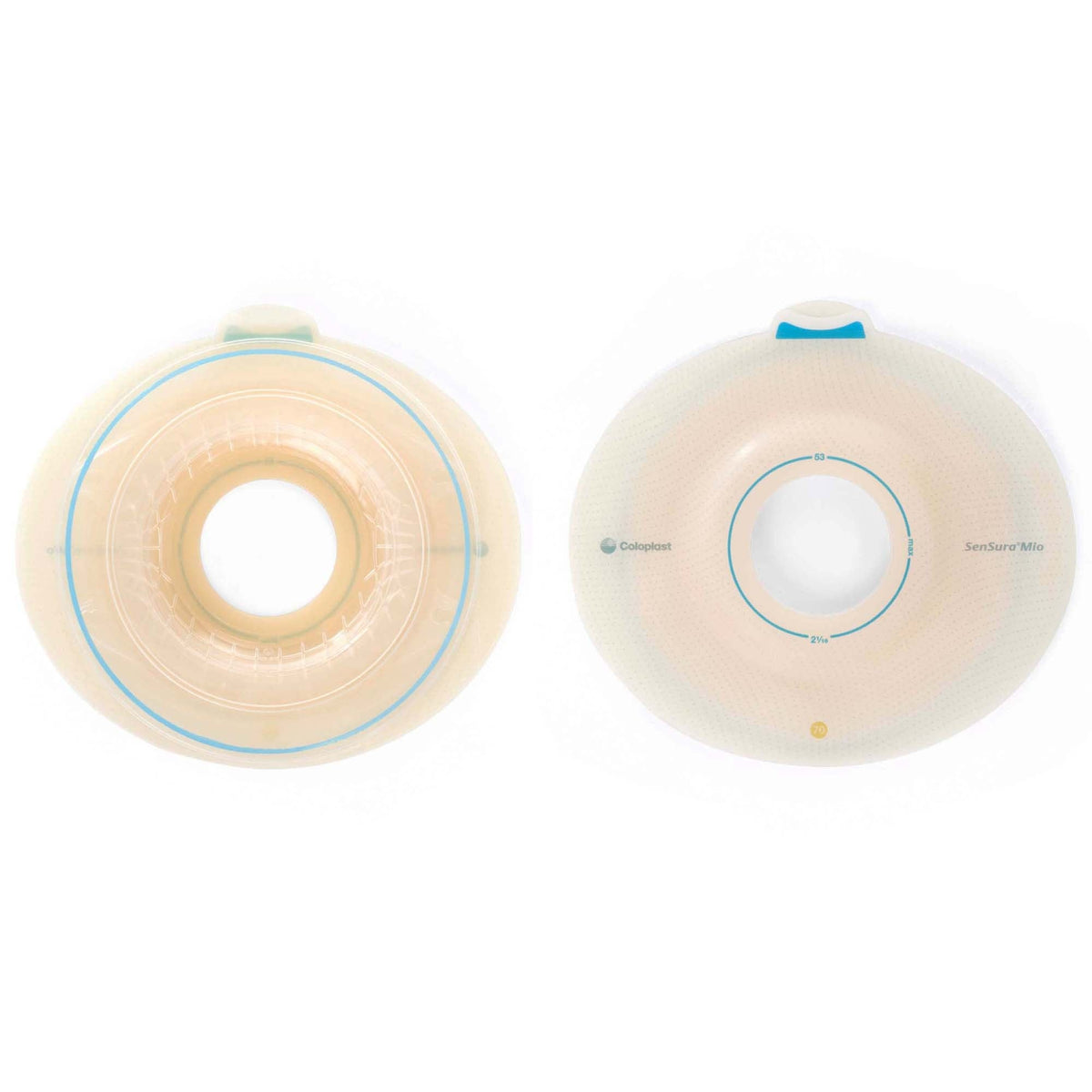 Coloplast SenSura Mio Convex Flex Ostomy Barrier, 35 mm Stoma Opening, Red Color Match