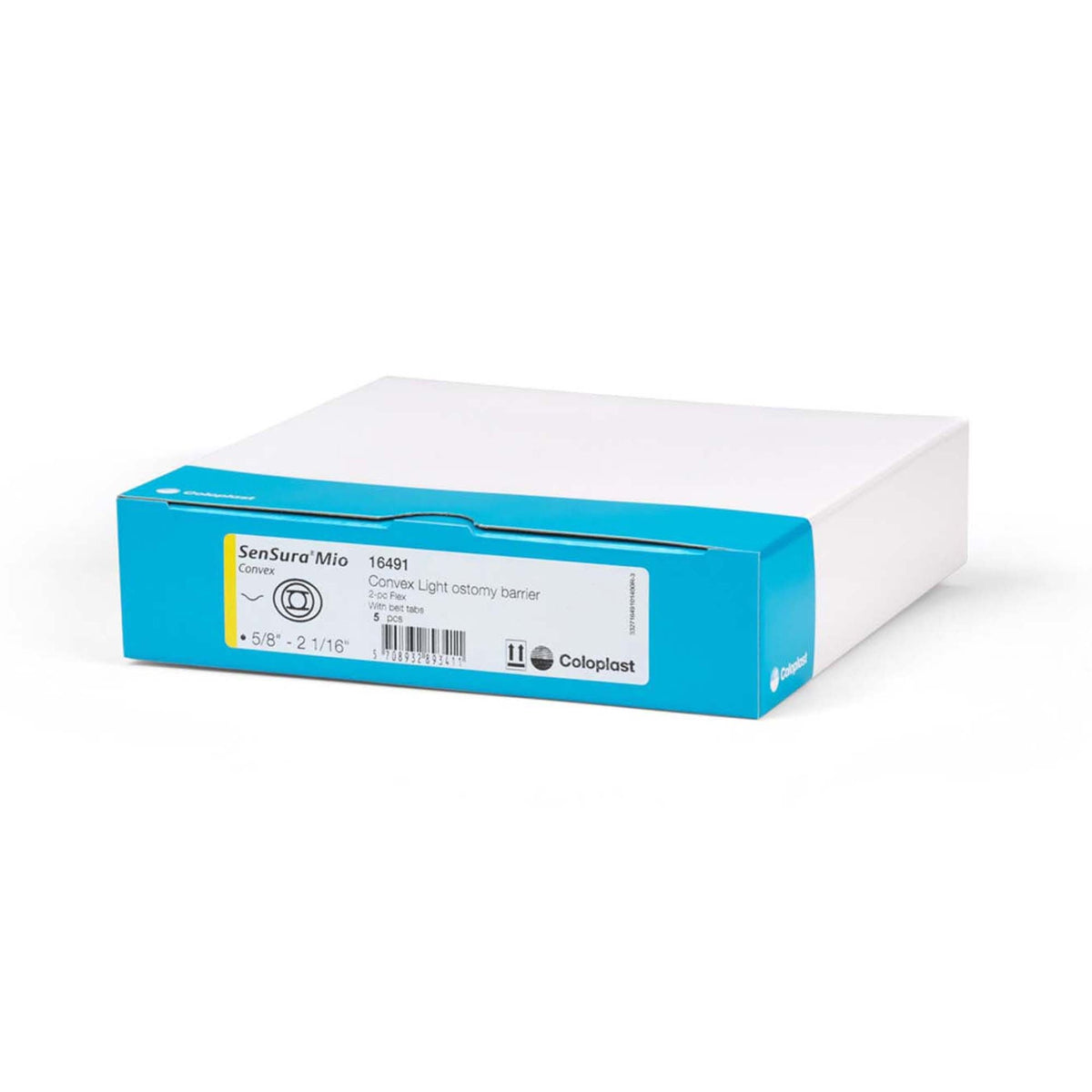 Coloplast SenSura Mio Flex Two-Piece Skin Barrier, Oval, Cut-to-Fit, 70 mm Flange