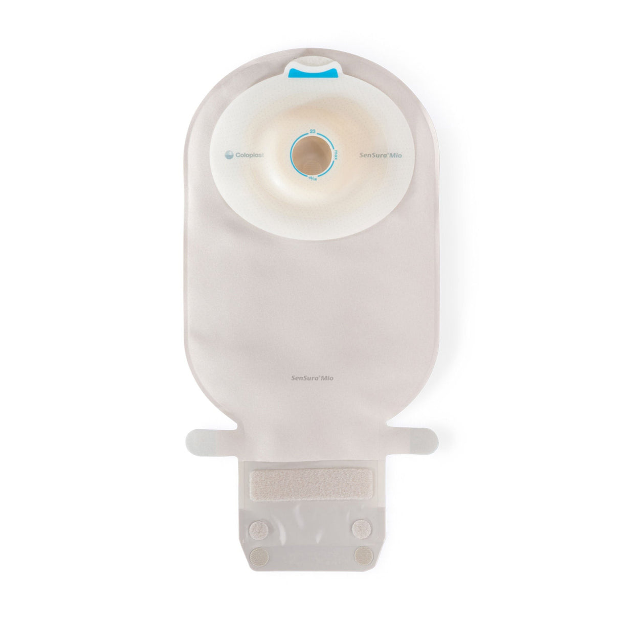 Coloplast SenSura Mio Convex Light One-Piece Pouch, Pre-Cut, Opaque, 11-Inch