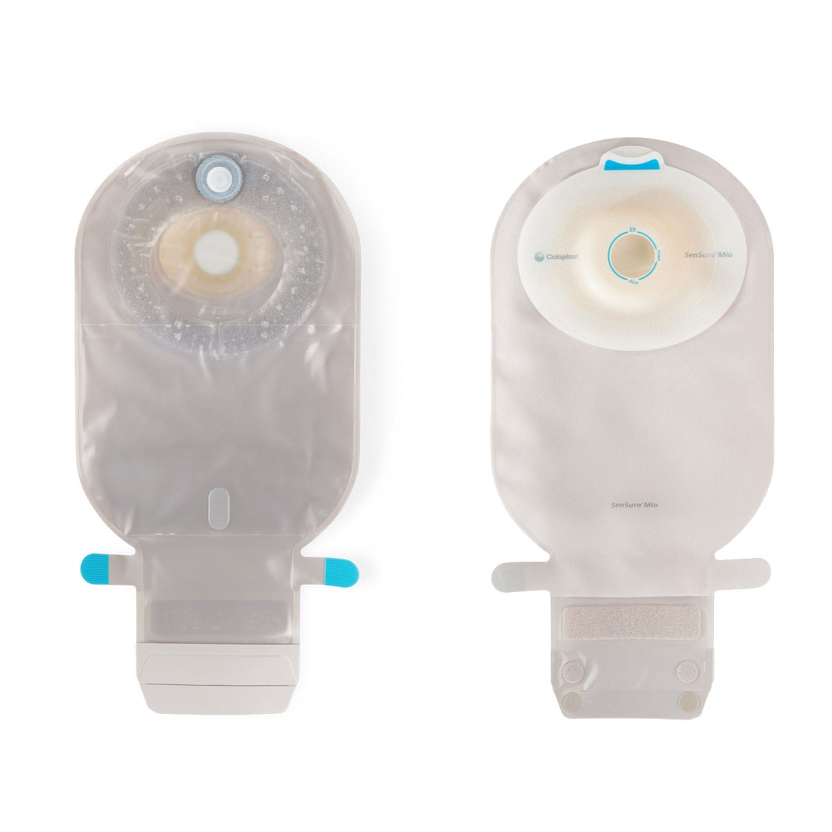Coloplast SenSura Mio Convex Light One-Piece Pouch, Pre-Cut, Transparent, 11-Inch, with Filter