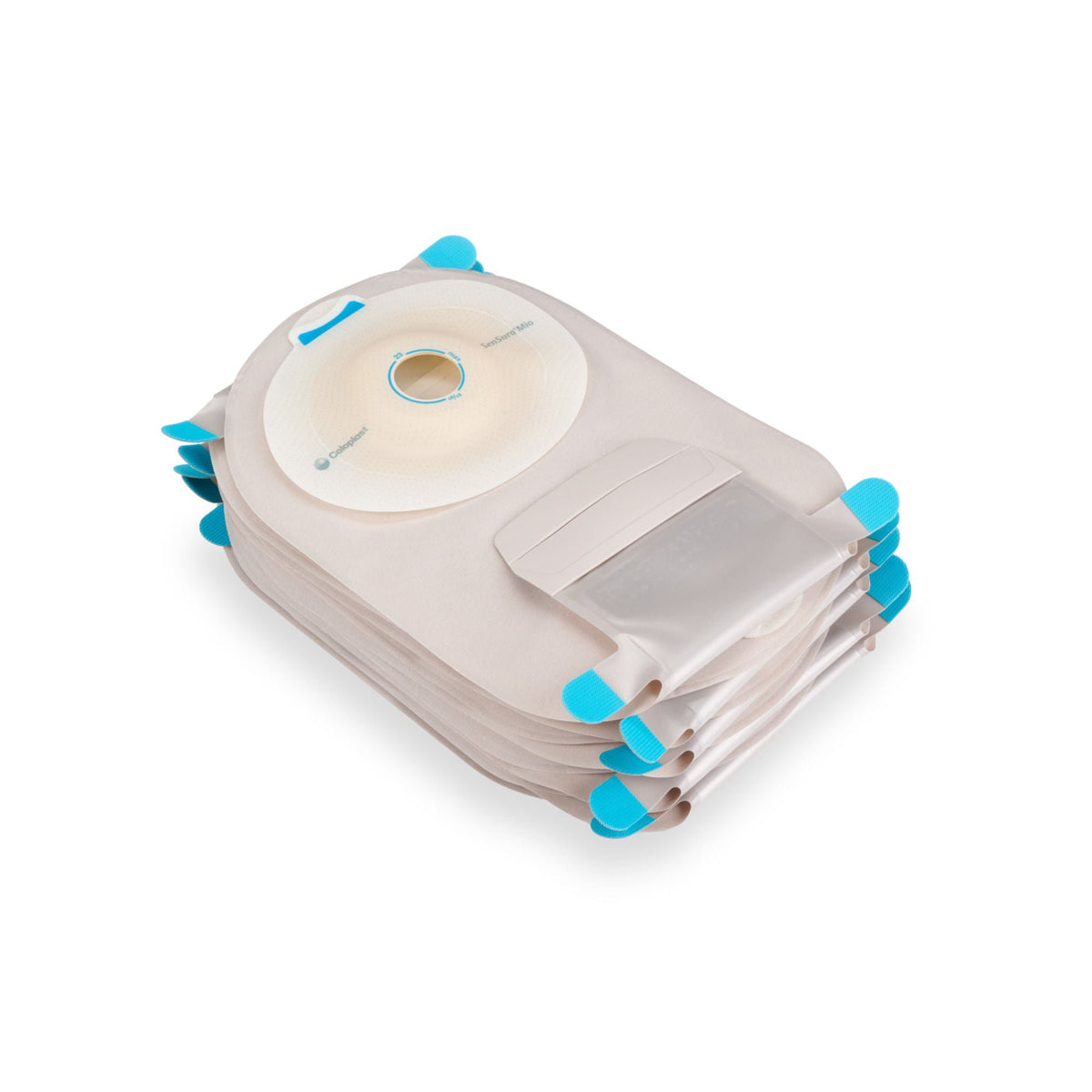 Coloplast SenSura Mio Convex Light One-Piece Pouch, Pre-Cut, Transparent, 11-Inch, with Filter