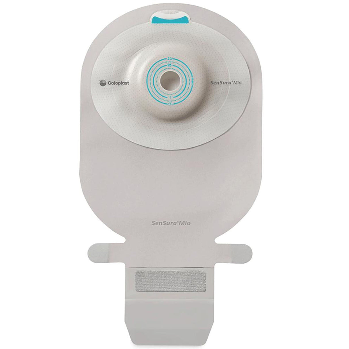 Coloplast SenSura Mio Convex Deep One-Piece Pouch, Deep Convex, Pre-Cut, Transparent, 11-Inch, with Filter