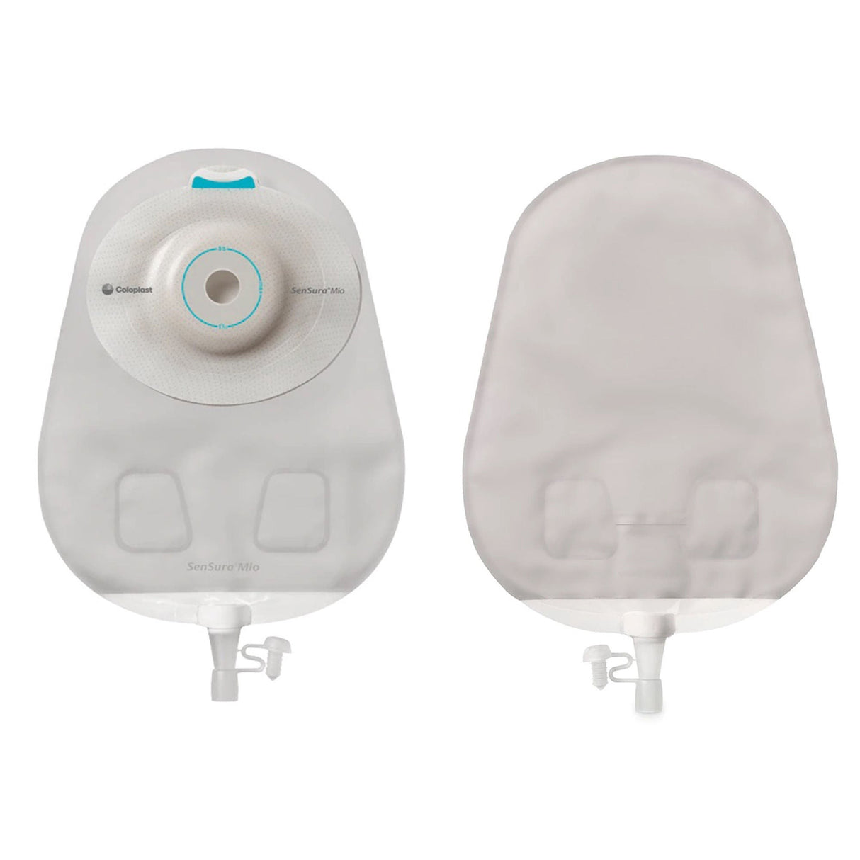 Coloplast SenSura Mio Convex Deep One-Piece Urostomy Pouch, Deep Convex, Cut-to-Fit, Transparent, 10-1/2-Inch