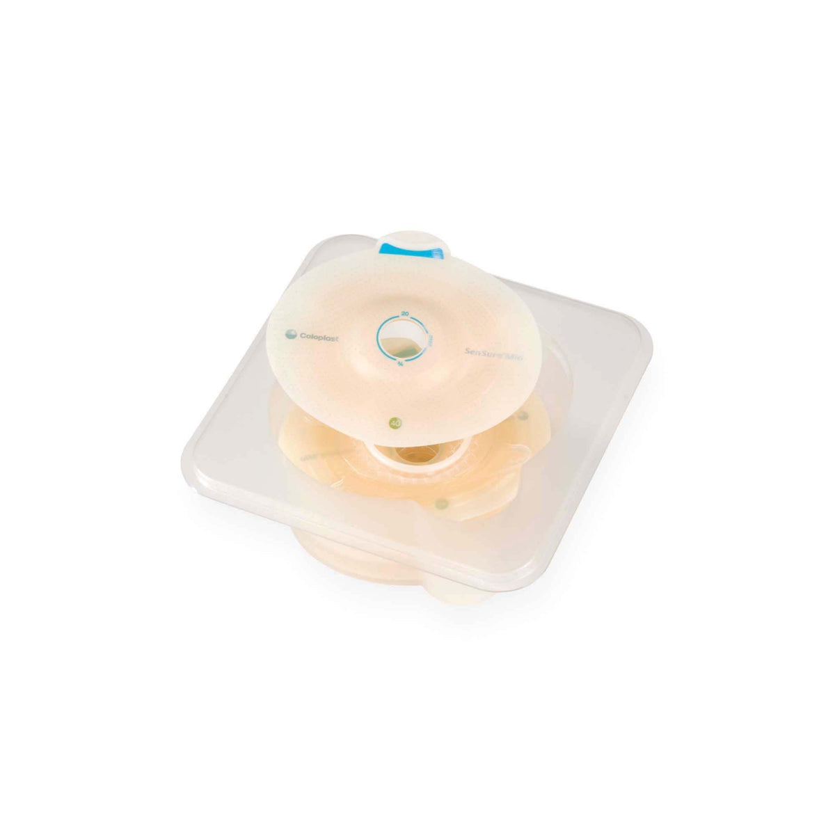 Coloplast SenSura Mio Click Two-Piece Skin Barrier, Oval, Cut-to-Fit, 40 mm Flange