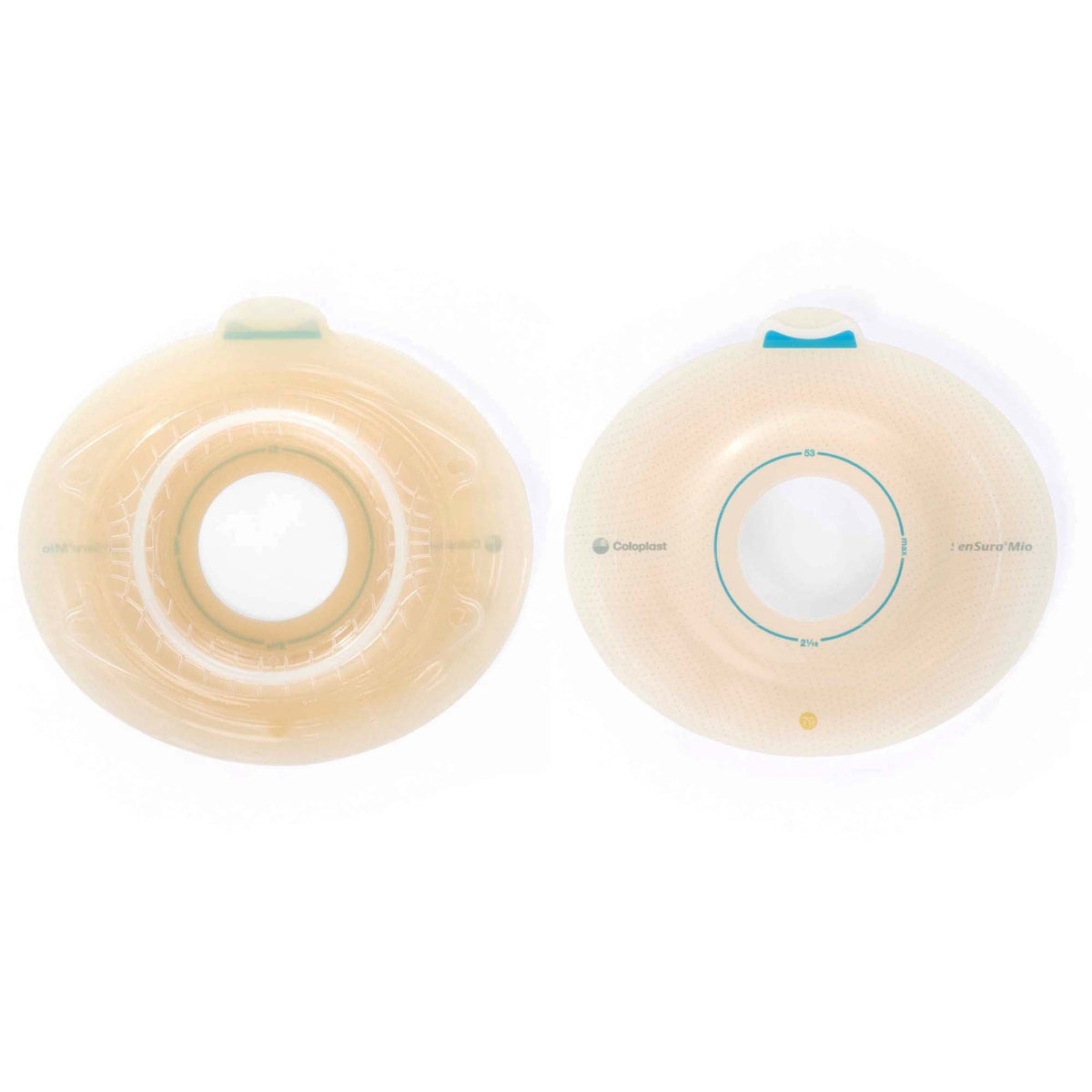 Coloplast SenSura Mio Click Two-Piece Skin Barrier, Oval, Pre-Cut, 70 mm Flange