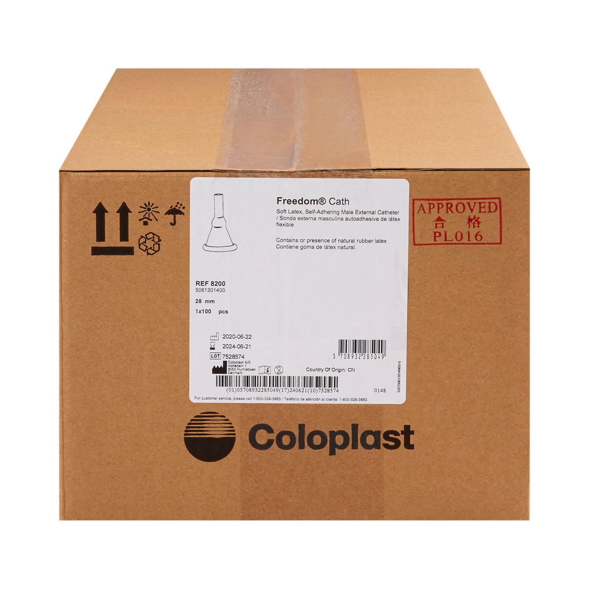 Coloplast Freedom Cath Male External Catheter, 28mm - 8100 - LL Medico
