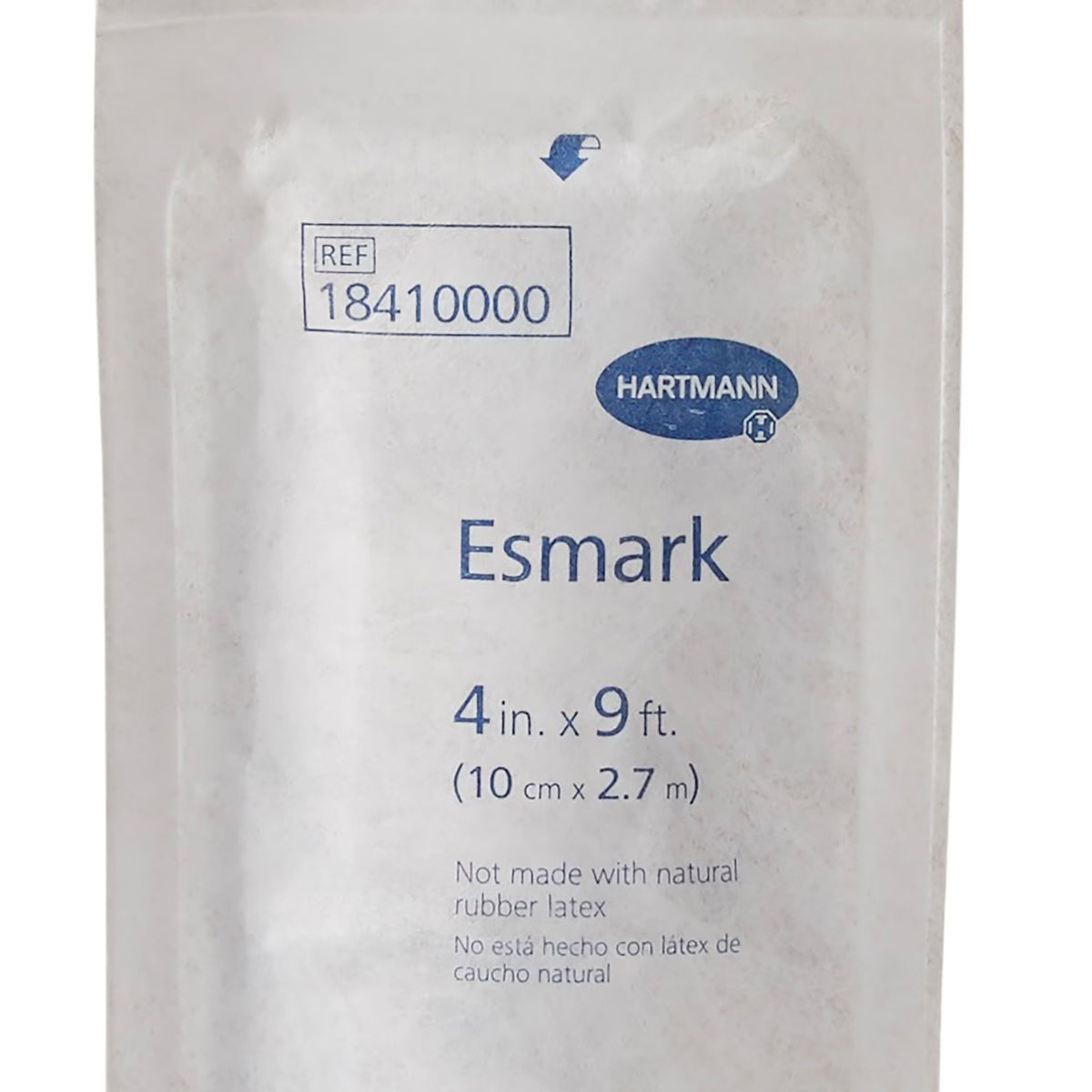 Esmark LF Compression Bandage, No Closure, 4" x 3 yd, White, Polyisoprene, Sterile, High Compression - 18410000 - LL Medico