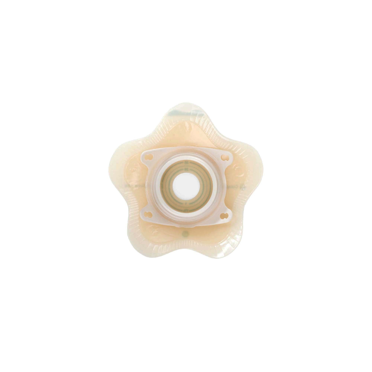 Coloplast SenSura Mio Convex Flip Two-Piece Skin Barrier, Star, Pre-Cut, 50 mm Flange, Red