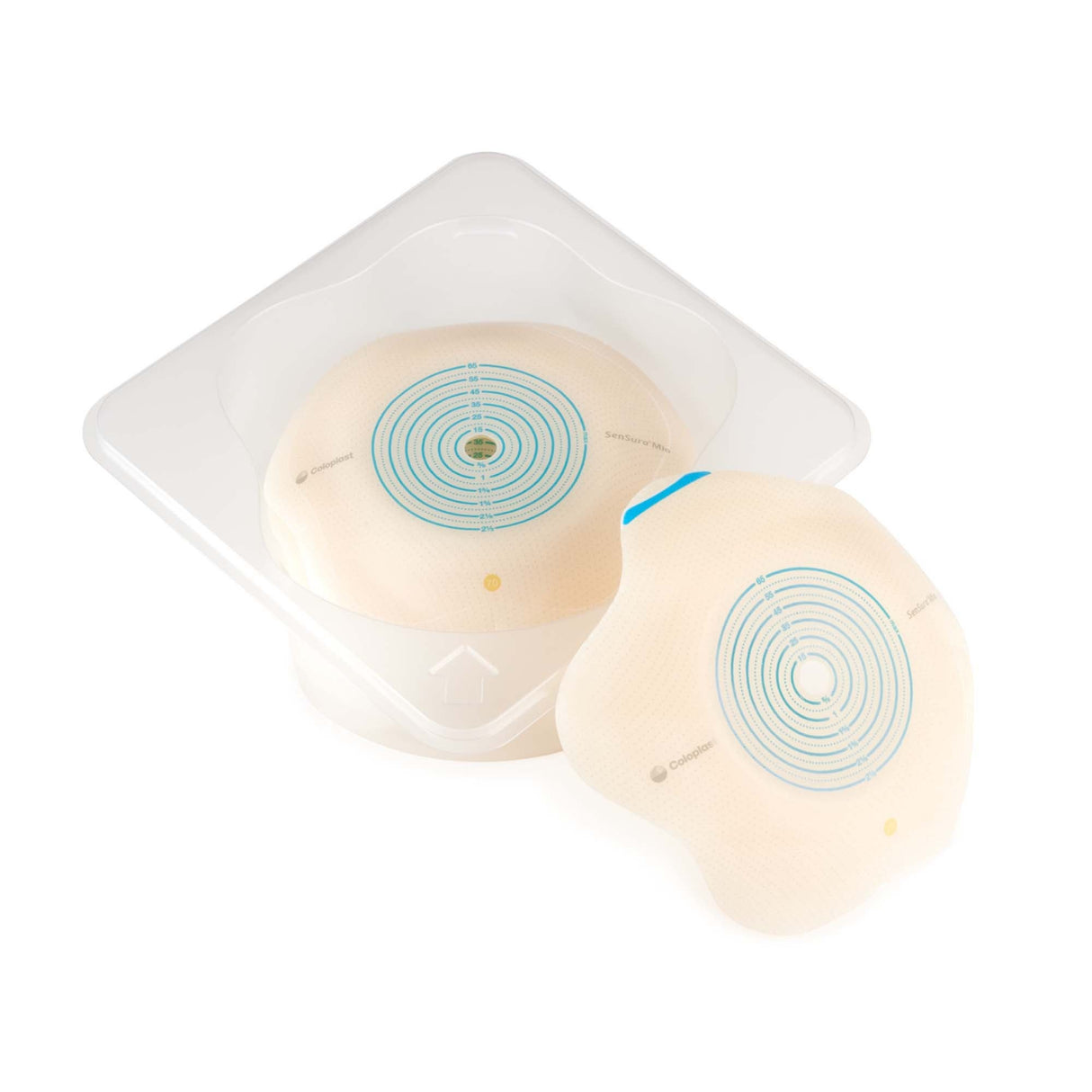 Coloplast SenSura Mio Convex Flip Two-Piece Skin Barrier, Star, Cut-to-Fit, 60 mm Flange