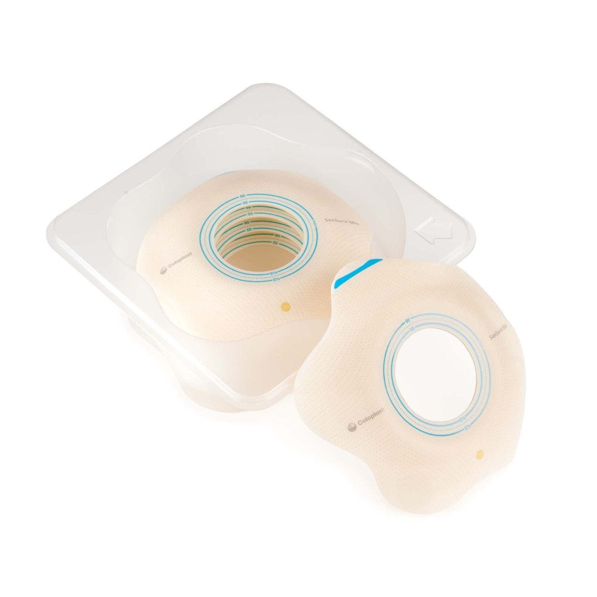 Coloplast SenSura Mio Convex Flip Two-Piece Skin Barrier, Star, Pre-Cut, 60 mm Flange