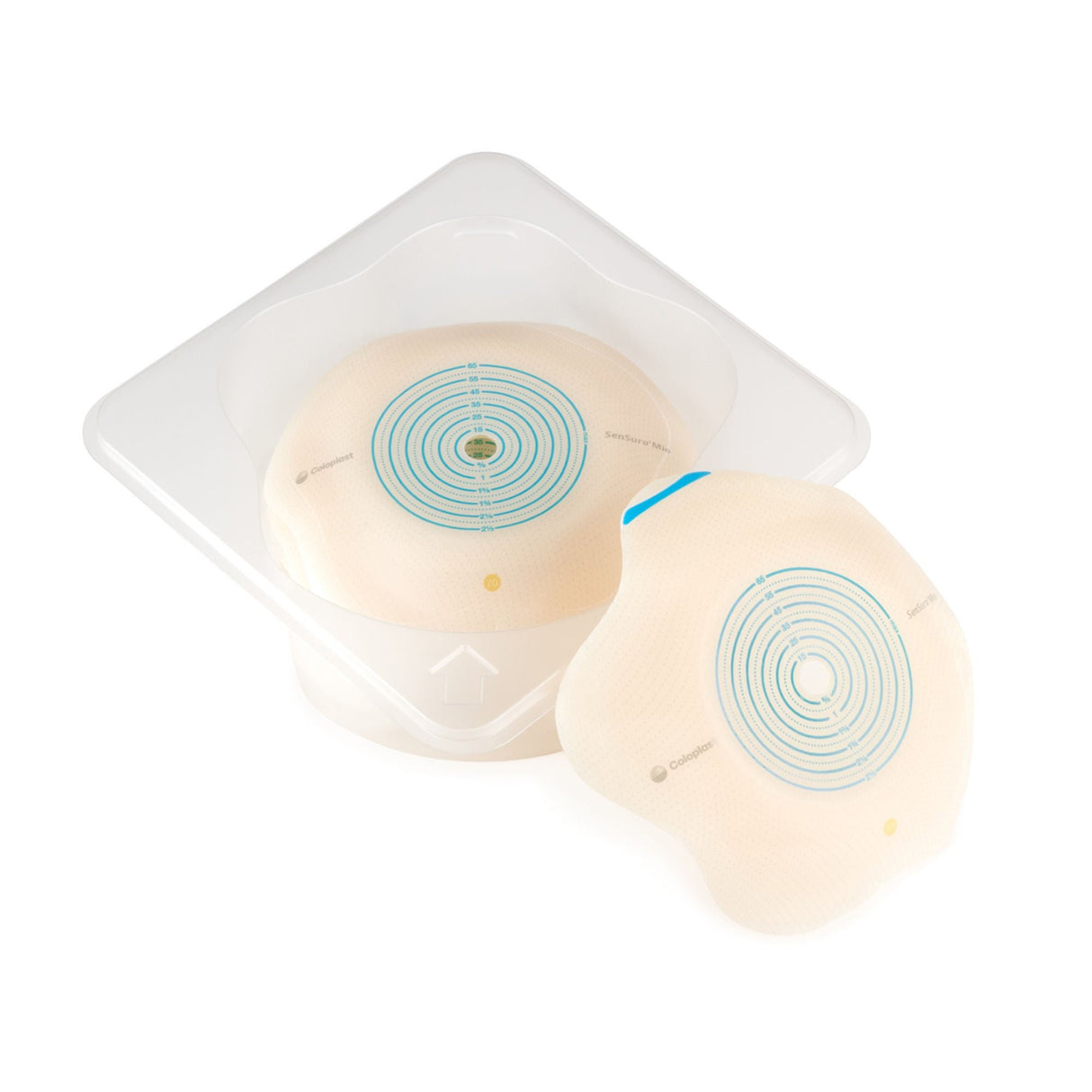 Coloplast SenSura Mio Convex Flip Two-Piece Skin Barrier, Star, Cut-to-Fit, 70 mm Flange