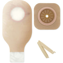 Hollister New Image 2-Piece Clear Ileostomy/Colostomy Pouch, 57mm Flange, Red Match
