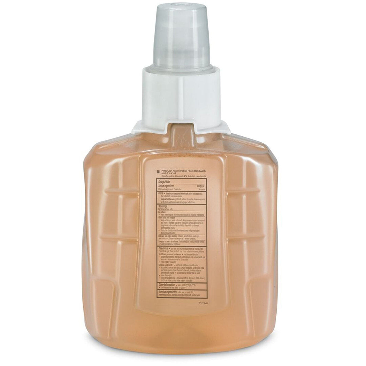 Provon Antimicrobial Foam Handwash with 2% CHG, Antiseptic, 1,200 mL - 1922-02 - LL Medico