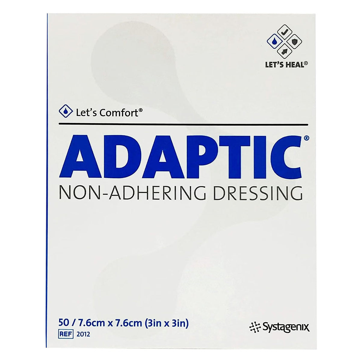 3M Adaptic Oil Emulsion Impregnated Dressing, Rectangle, White, Knitted Cellulose Acetate, Sterile - LL Medico