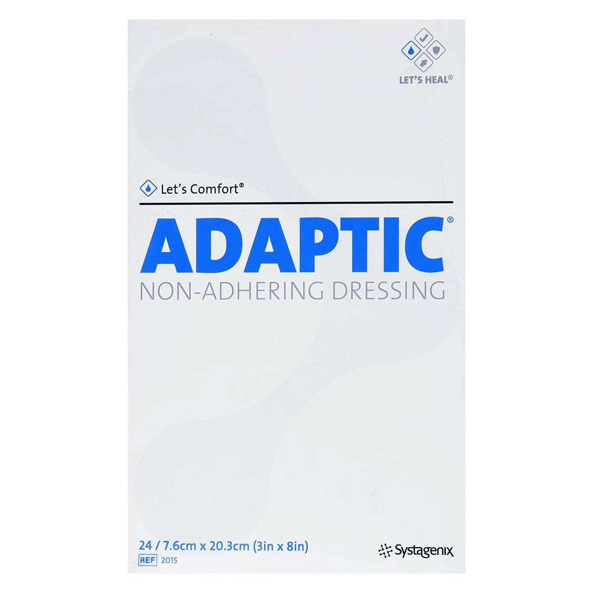 3M Adaptic Oil Emulsion Impregnated Dressing, Rectangle, White, Knitted Cellulose Acetate, Sterile - LL Medico