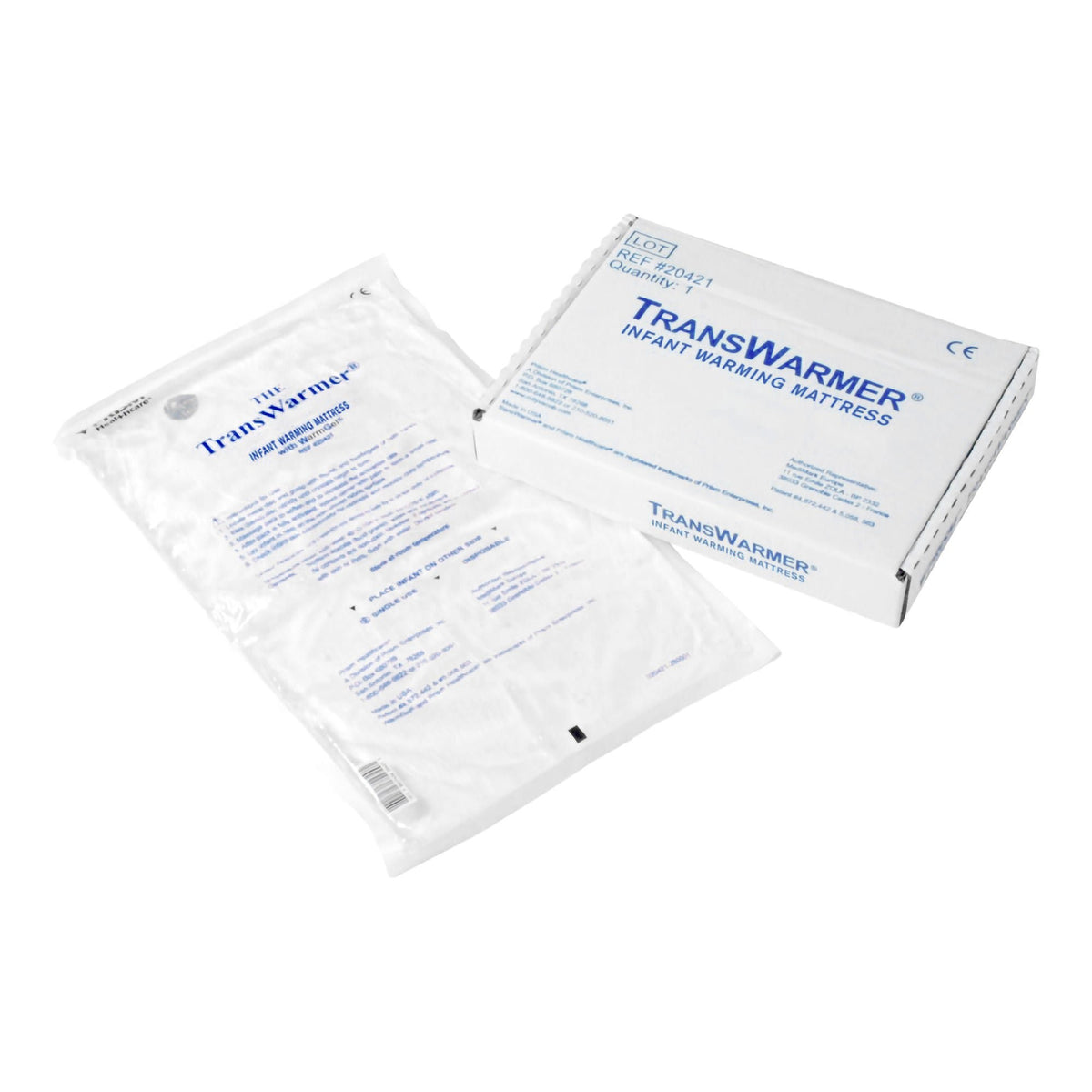 TransWarmer Infant Transport Mattress with WarmGel, 10" x 16" - 20421 - LL Medico