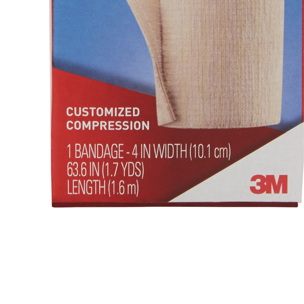 3M ACE Elastic Bandage, Single Hook and Loop Closure, Tan, Nonsterile, Standard Compression - LL Medico
