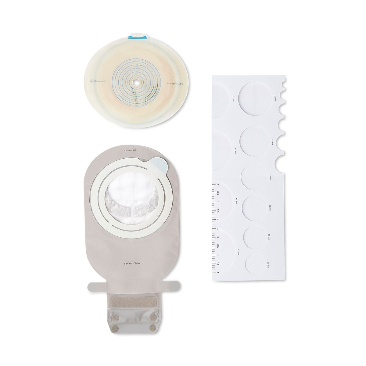 Coloplast SenSura Mio Two-Piece Pouch Maxi Length, Drainable, Trim to Fit 3/8-2 3/4" Stoma, Box of 5 - 21010 - LL Medico
