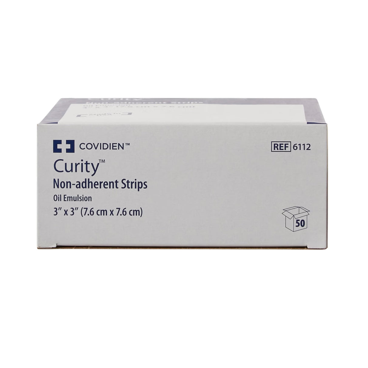 Curity Oil Emulsion Impregnated Dressing, 3 x 3 Inch