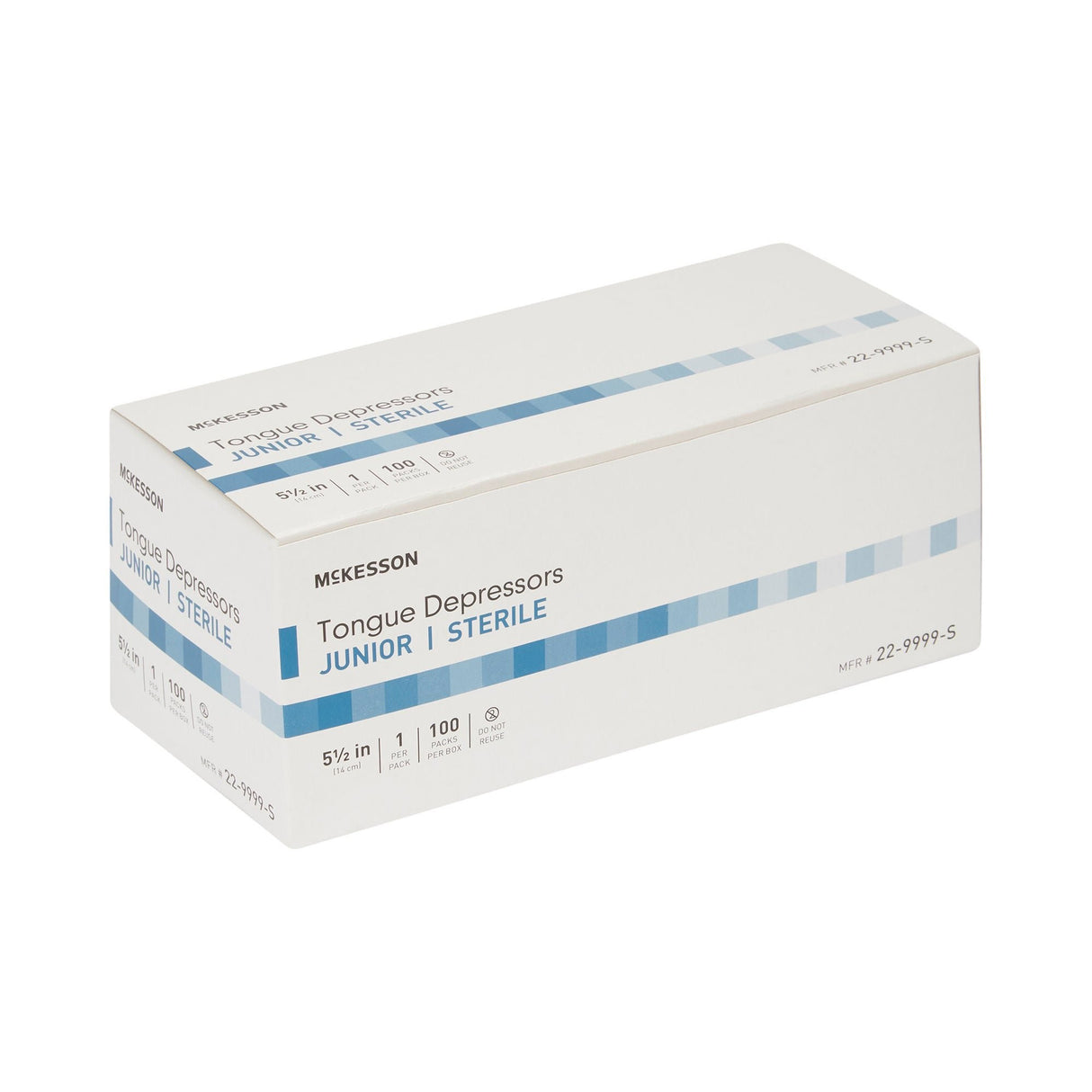 McKesson Tongue Depressor, Wood, Junior, 5.5"