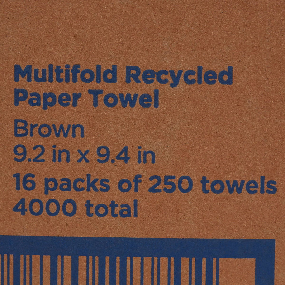Pacific Blue Basic Multi-Fold Paper Towel, Brown, Paper, 9.25 x 9.4" - 23304 - LL Medico