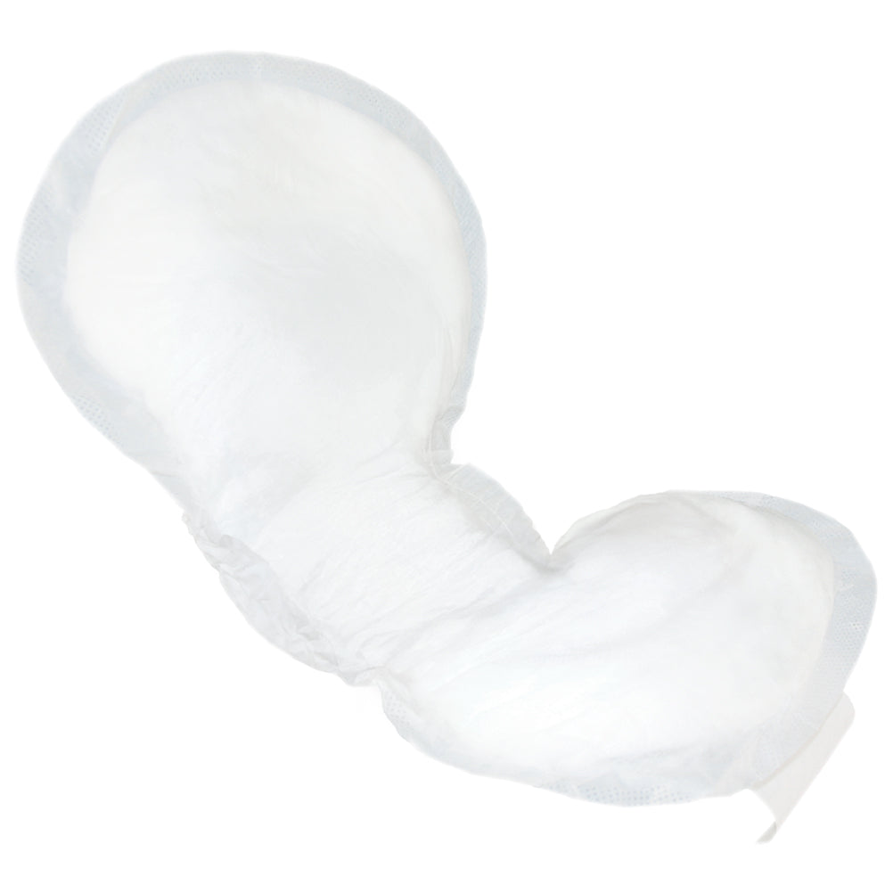 A close-up of a single Tranquility Personal Care Pad by Tranquility, designed for discreet protection, displayed on a plain white background.