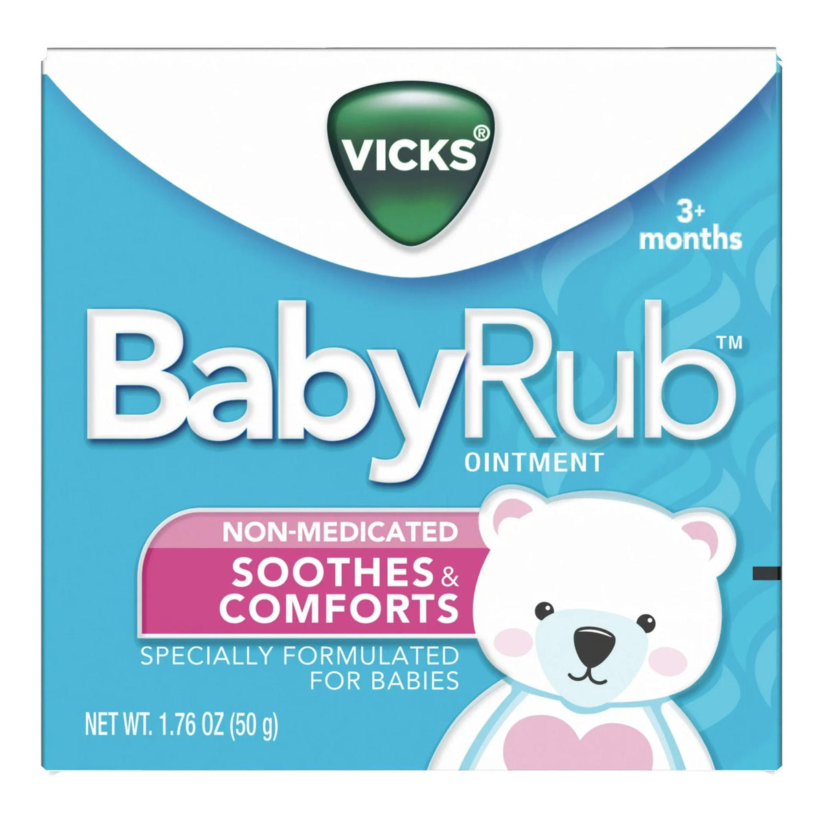 Vicks BabyRub Soothing Ointment, 1.7 oz - 23900000617 - LL Medico