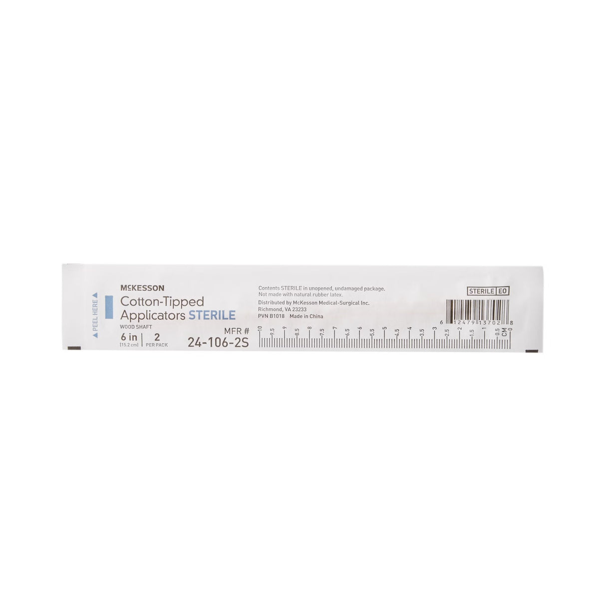 McKesson Cotton Tip Wood Shaft Swabsticks, 6-Inch Length