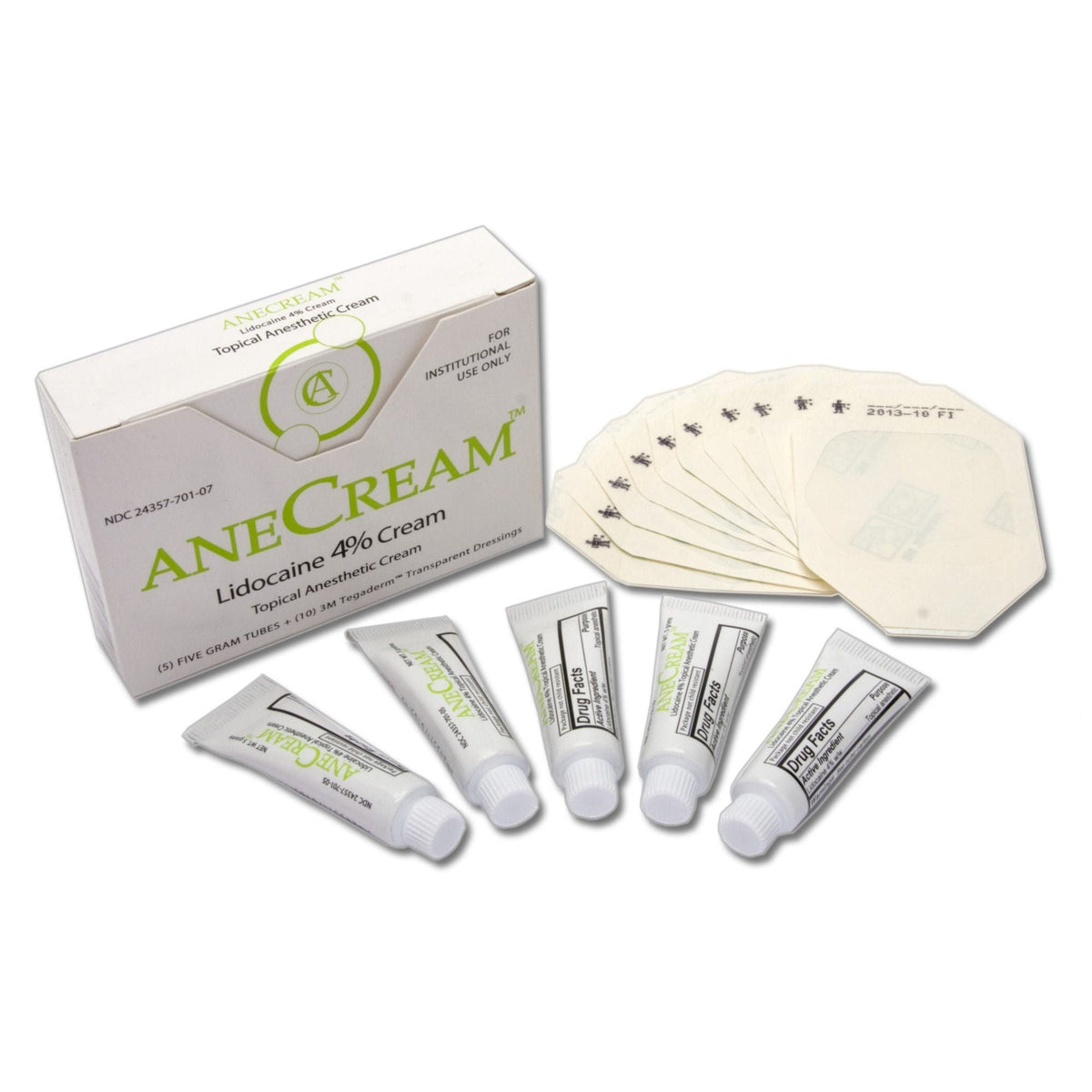 AneCream 4% Lidocaine Topical Anesthetic Cream - 24357070107 - LL Medico