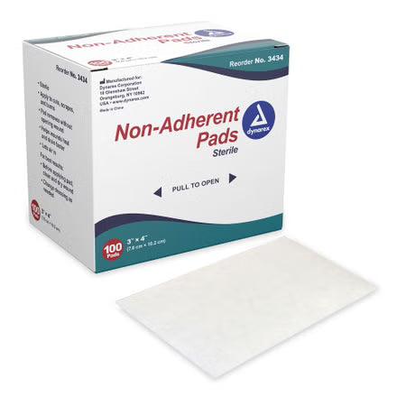 McKesson Nonadherent Dressing, 3 x 4 Inch