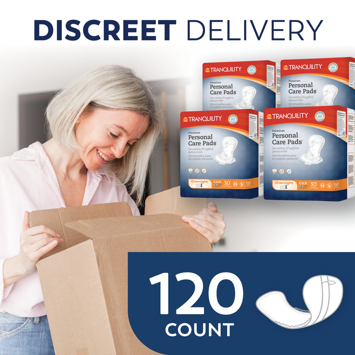 Tranquility Personal Care Pads